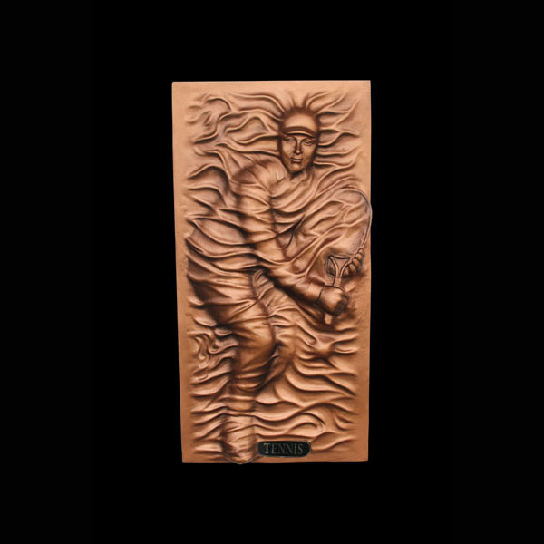 Tennis Sports Plate Wall Decor (B)