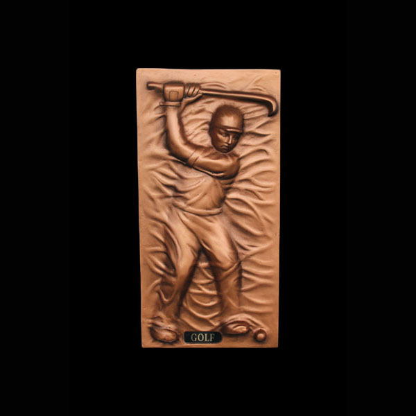 Golf Sports Plate Wall Decor (B)