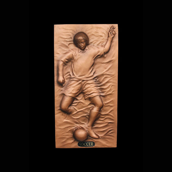 Soccer Sports Plate Wall Decor (B)
