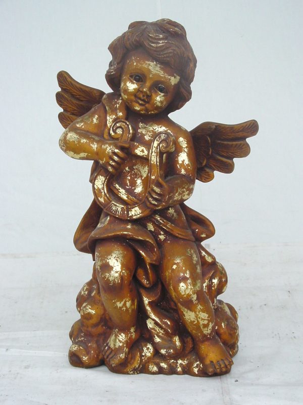 Angel Standing with Harp