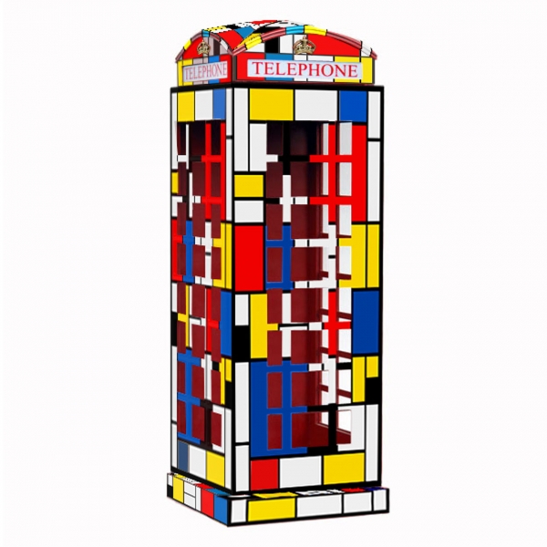 Mondriaan Telephone Booth