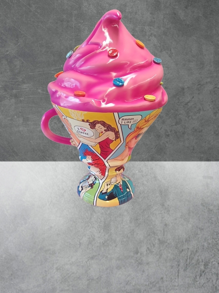 POP CUP WITH CREAM