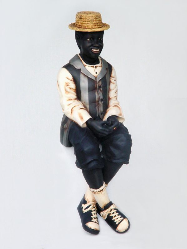 DARK MAN SITTING