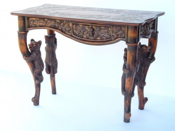 BEAR CONSOLE TABLE WITH DRAWER