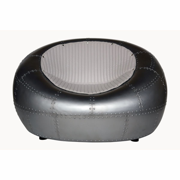 YD-068 EGG SHAPE SILVER CHAIR