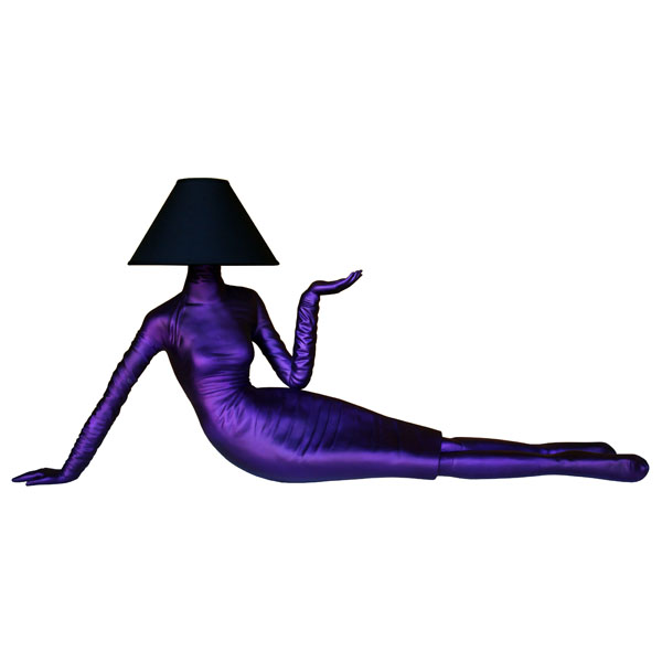 LADY LAMP LYING