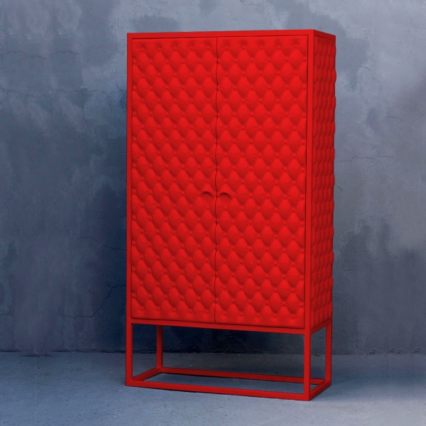 Chesterfield Cabinet (Red)