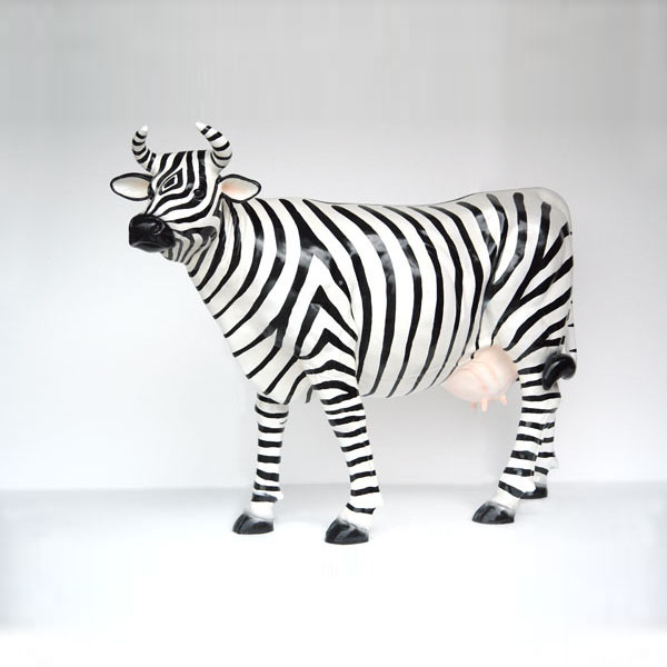 ZEBRA COW