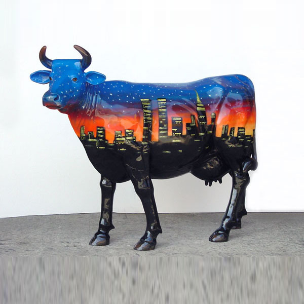 STARRY NIGHT COW