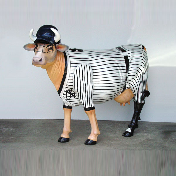 NY YANKEE COW