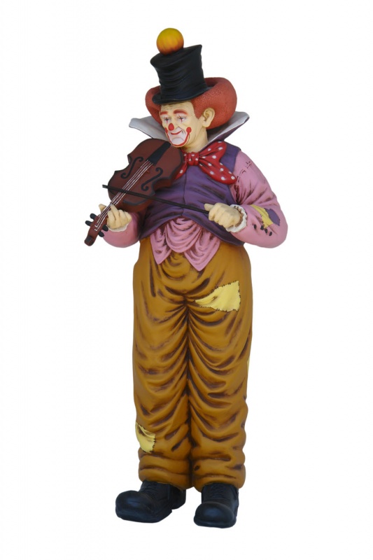 Clown with Violin