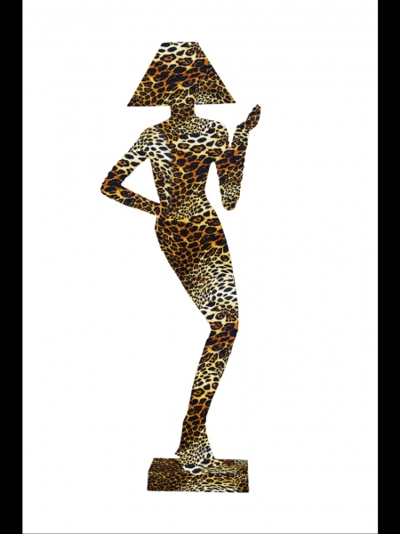 Leopard Lady Lamp