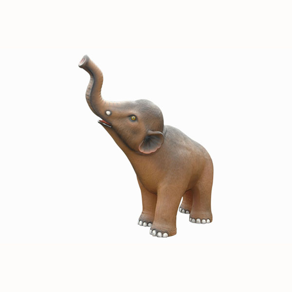 Baby Mammoth (Trunk-up head tilted left)