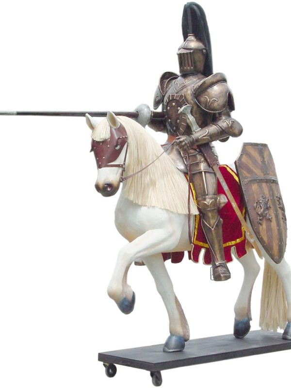 MYSTERIOUS KNIGHT ON HORSE