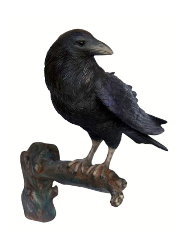 RAVEN (HEAD UP) WALL DECOR