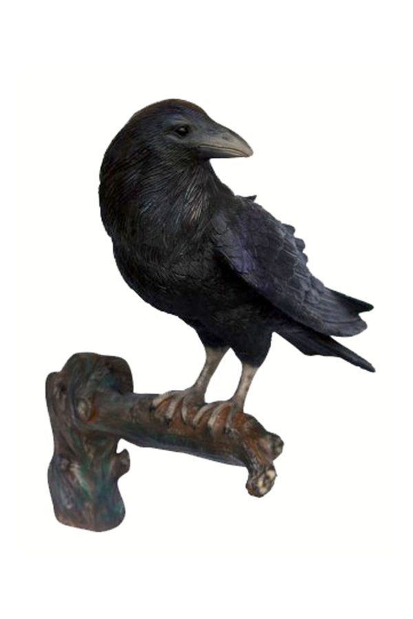 RAVEN (HEAD UP) WALL DECOR