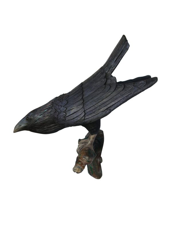 RAVEN (HEAD DOWN) WALL DECOR
