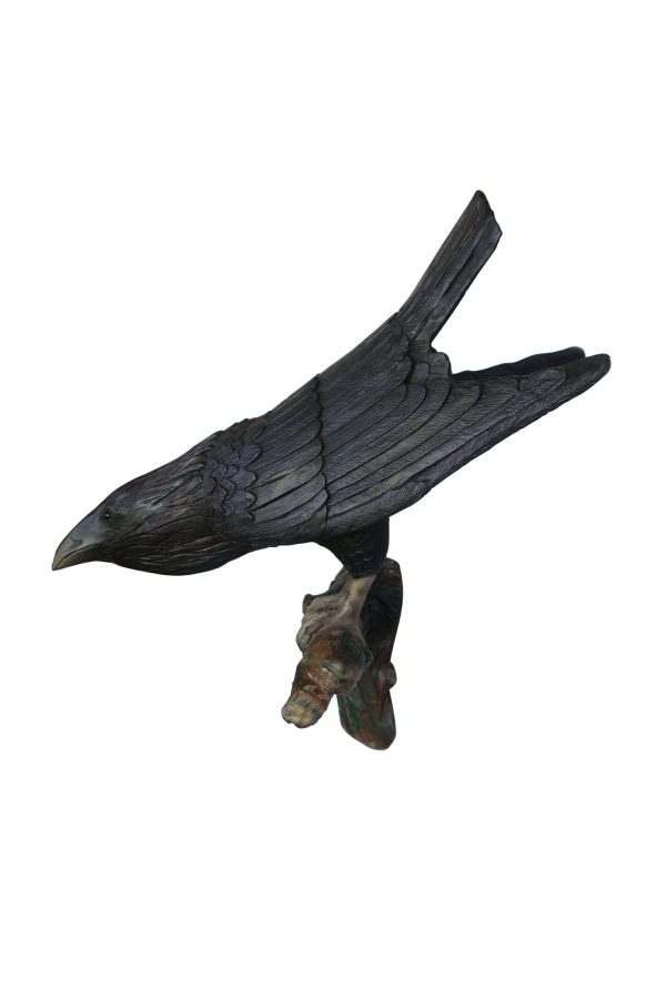 RAVEN (HEAD DOWN) WALL DECOR