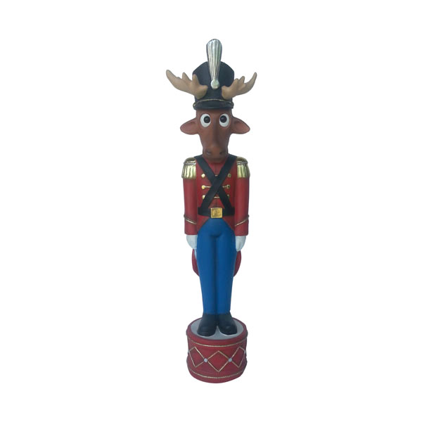 FUNNY REINDEER TOY SOLDIER (4FT)