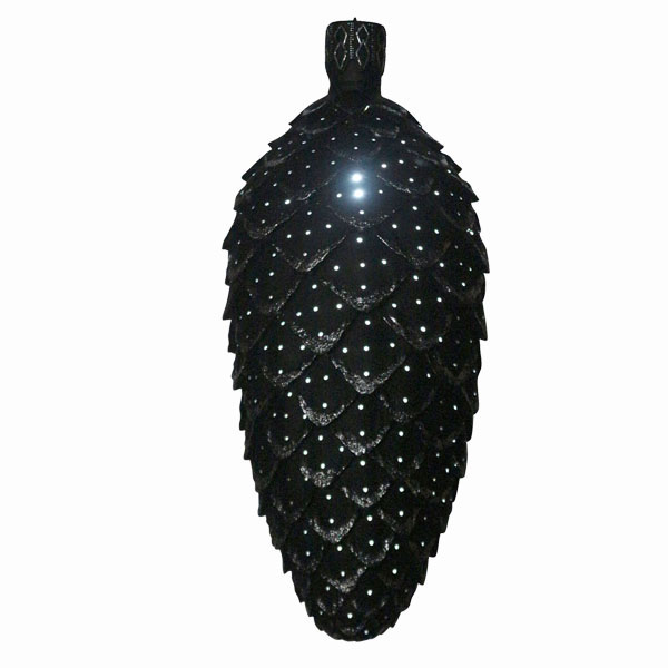 CHRISTMAS DECOR PINE CONE WITH LED