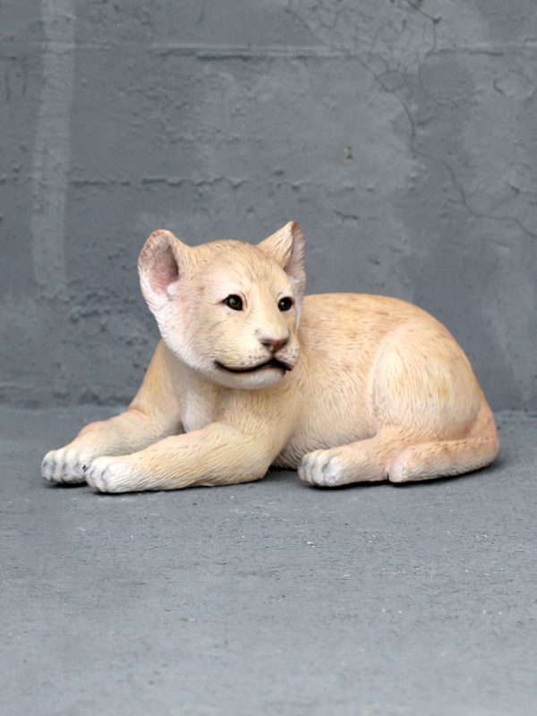 LION CUB LYING