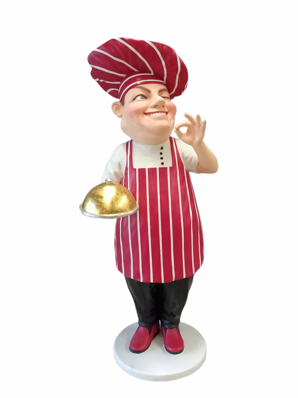 ITALIAN BAKER WITH FOOD TRAY