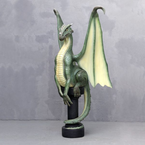 DRAGON ON PEDESTAL