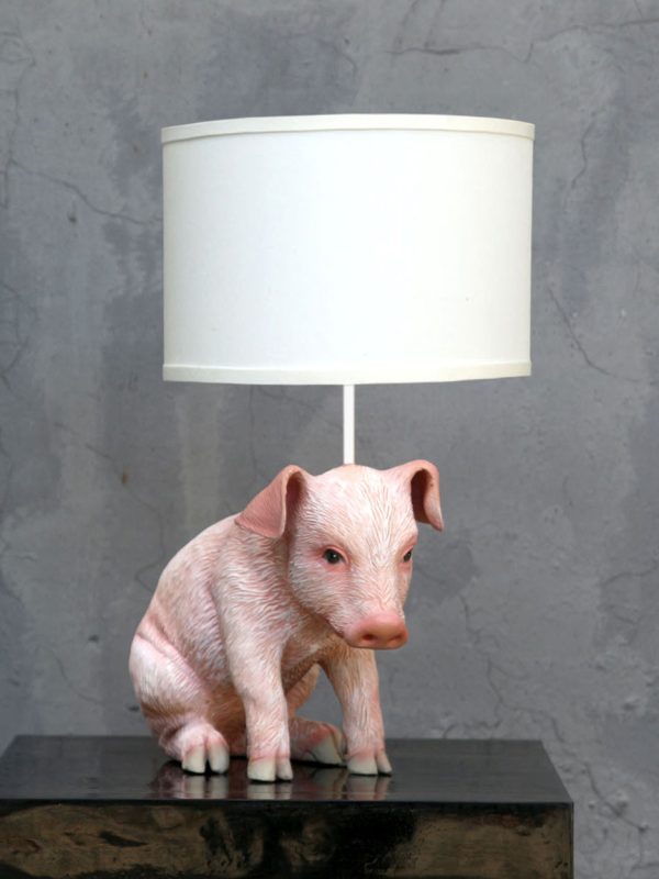 PIG LAMP (NATURAL)