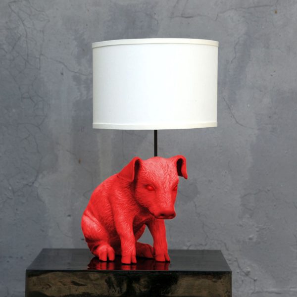 PIG LAMP (RED)