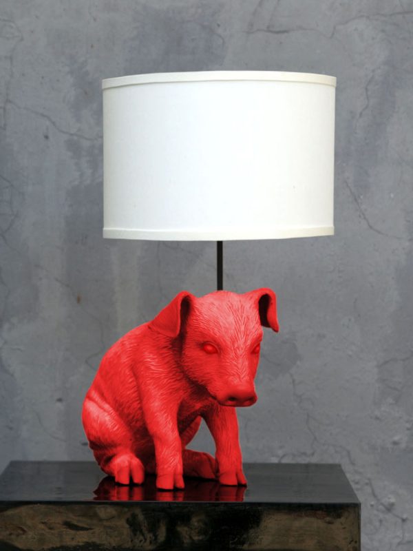 PIG LAMP (RED)