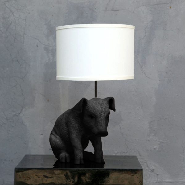 PIG LAMP (BLACK)