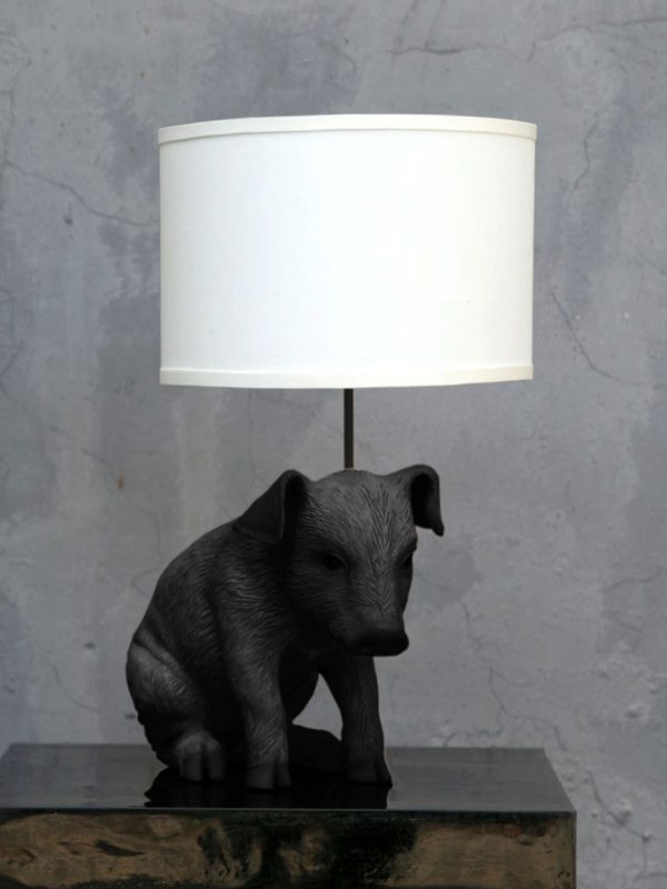 PIG LAMP (BLACK)