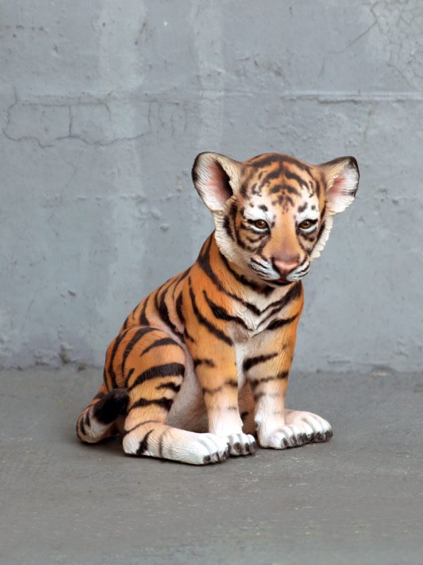 TIGER CUB SITTING