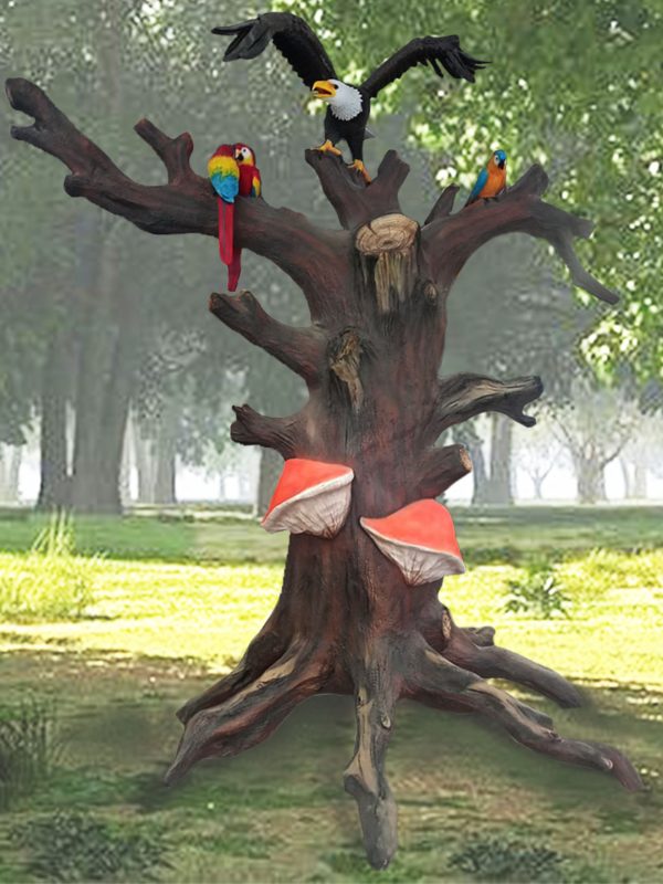 BIG TREE WITH BIRDS