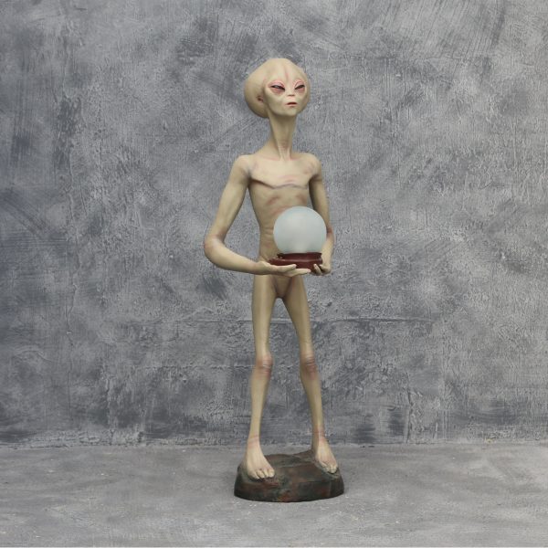 ALIEN ENCOUNTER W/ LAMP